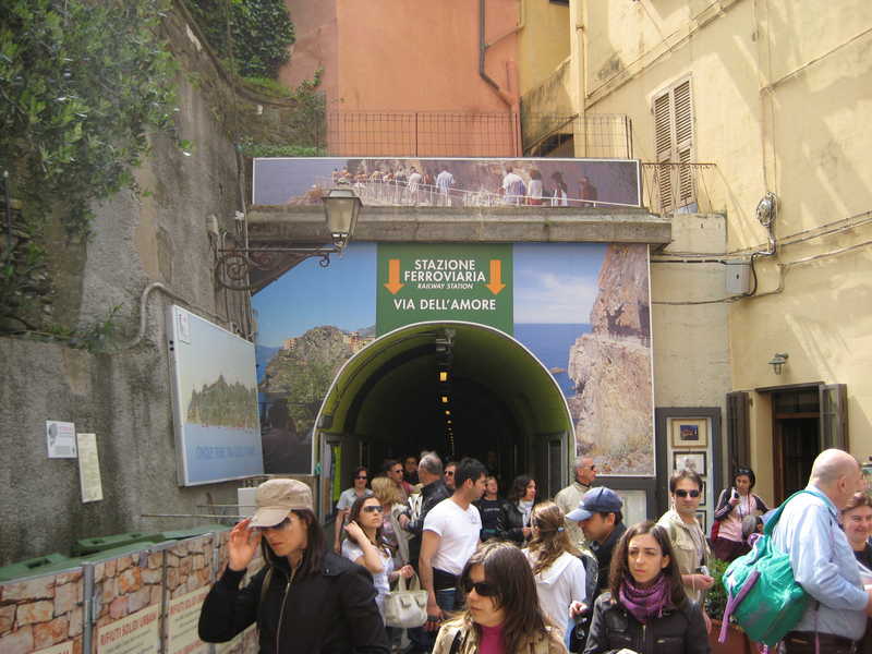 Entrance of 